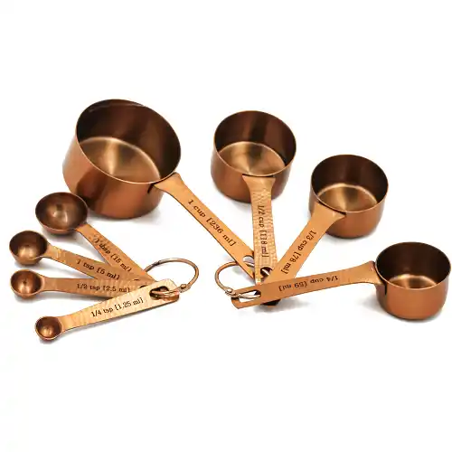 Copper Measuring Cups