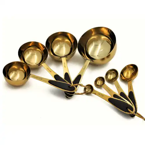 Gold Tone Measuring Cups