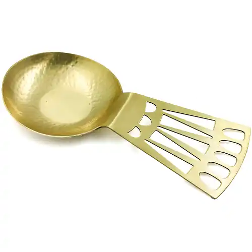 Goldern Spoon Rest