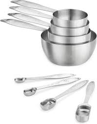 8 Pieces Of Measuring Spoon And Cups