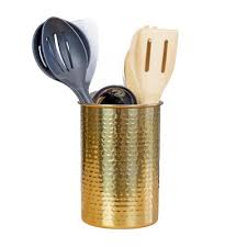 Gold Utensil Holder