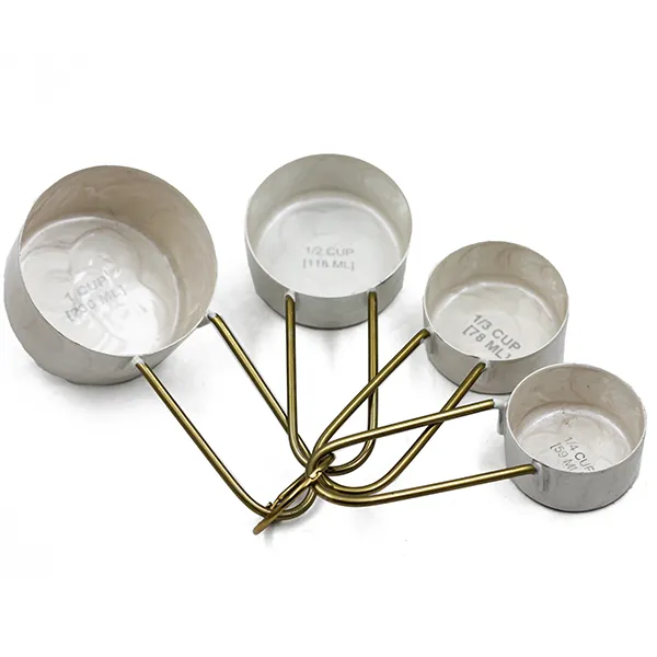 Measuring Cups With Thumb Enamel