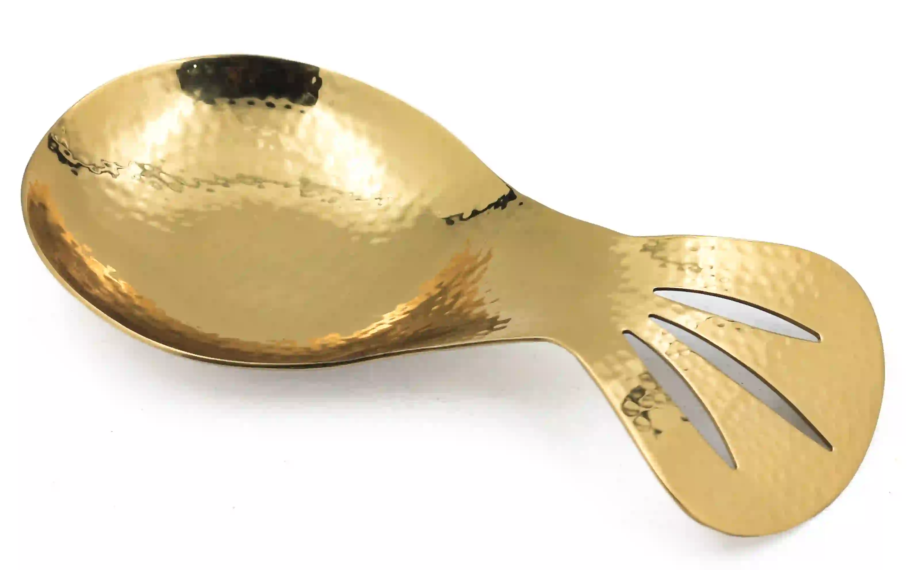 Gold Spoon Rest Beads On Cup
