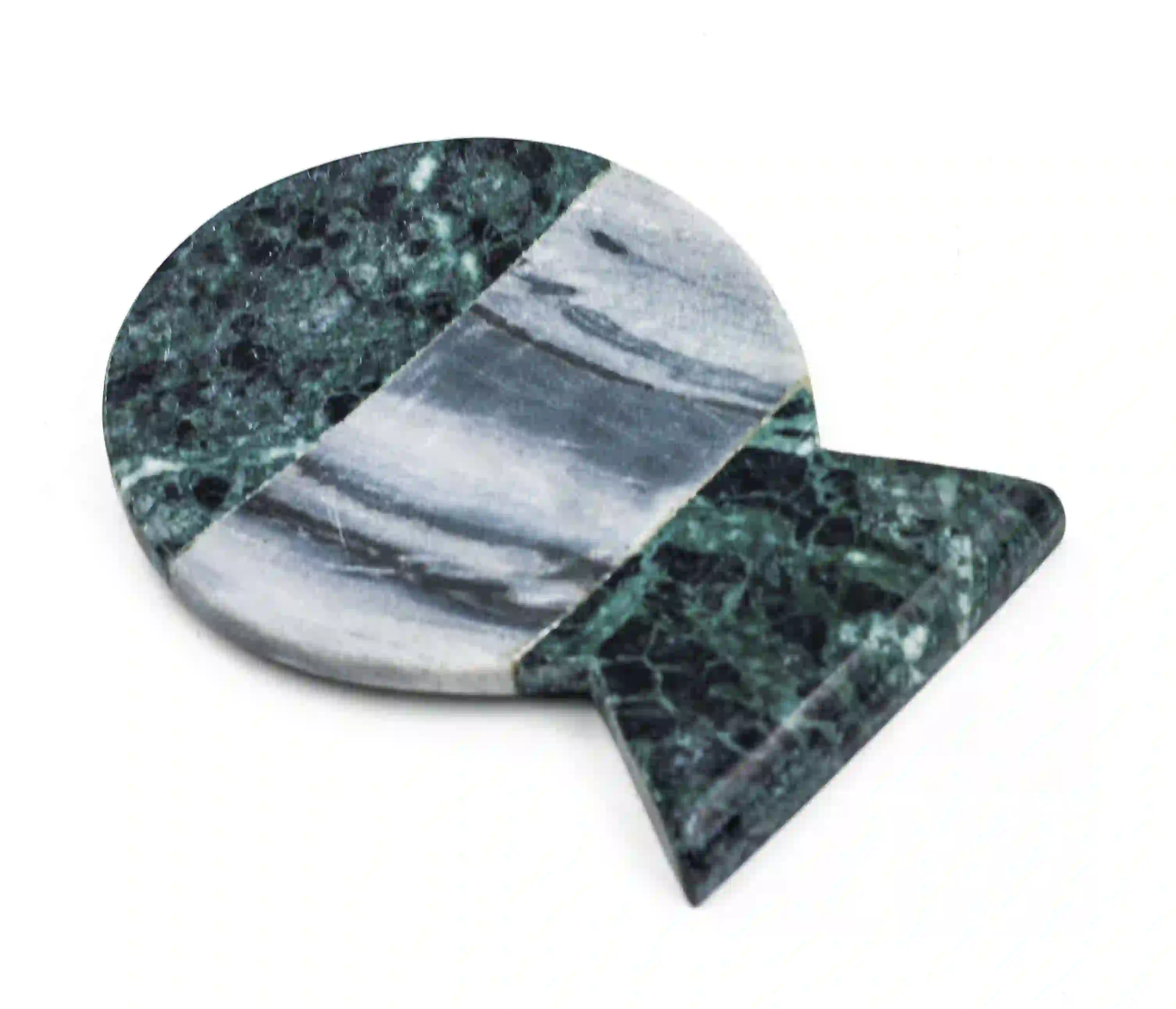 Spoon Rest Full Green Marble